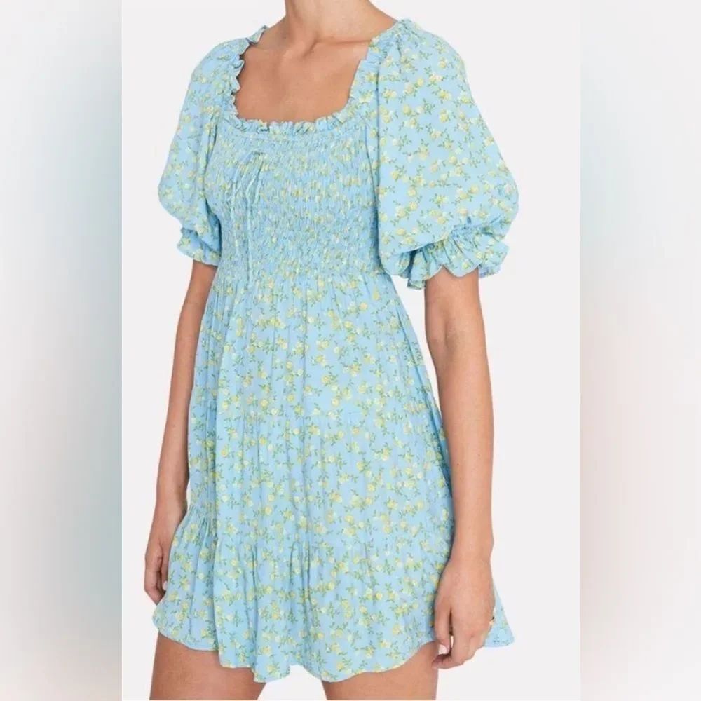 FAITHFULL THE BRAND Charlotte Mini Dress - Ana Floral size 4